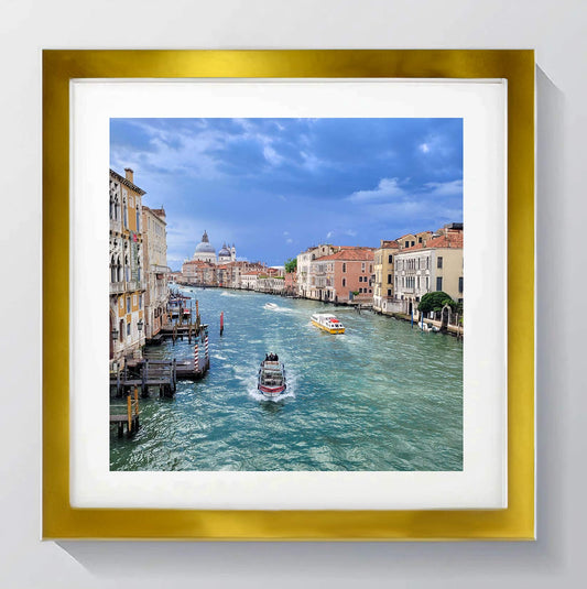 Photography of Venice's canal