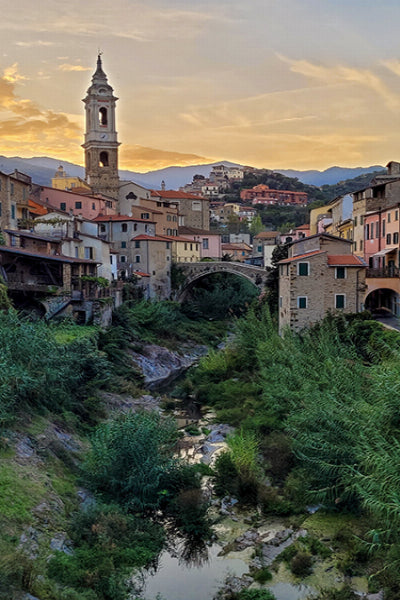 Photography of the village of Dolcedo