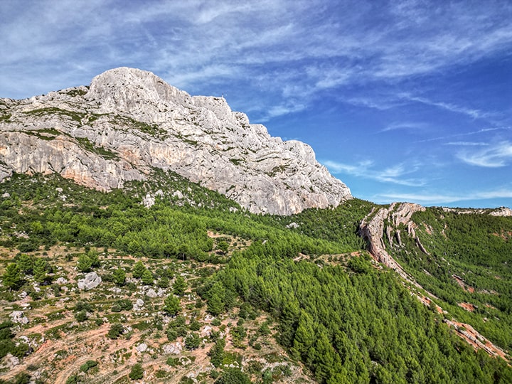 Photography of Mont Sainte-Victoire