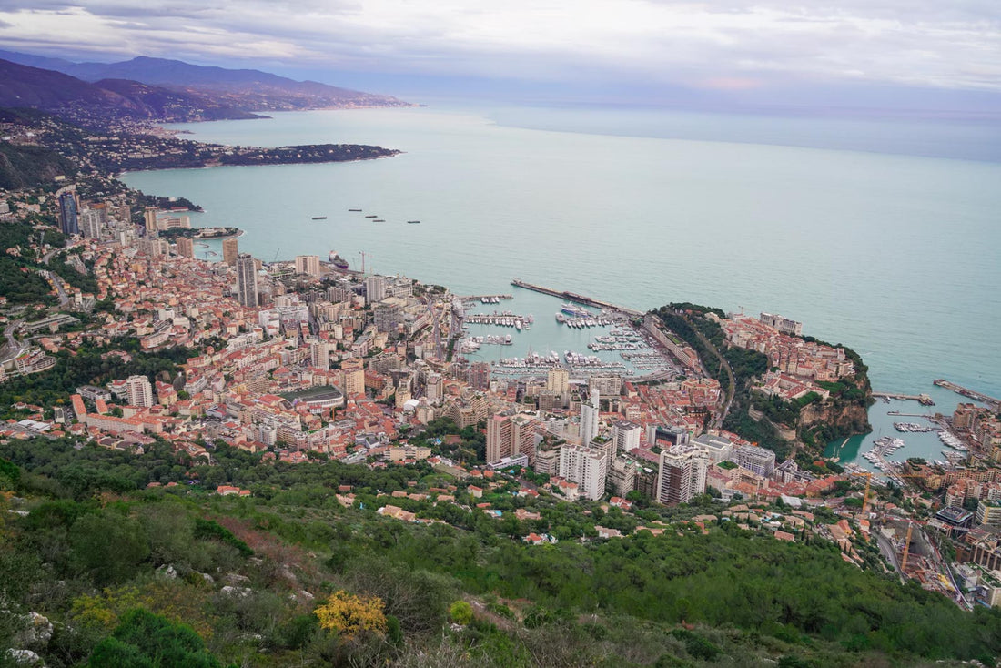 Photography of Monaco's skyline